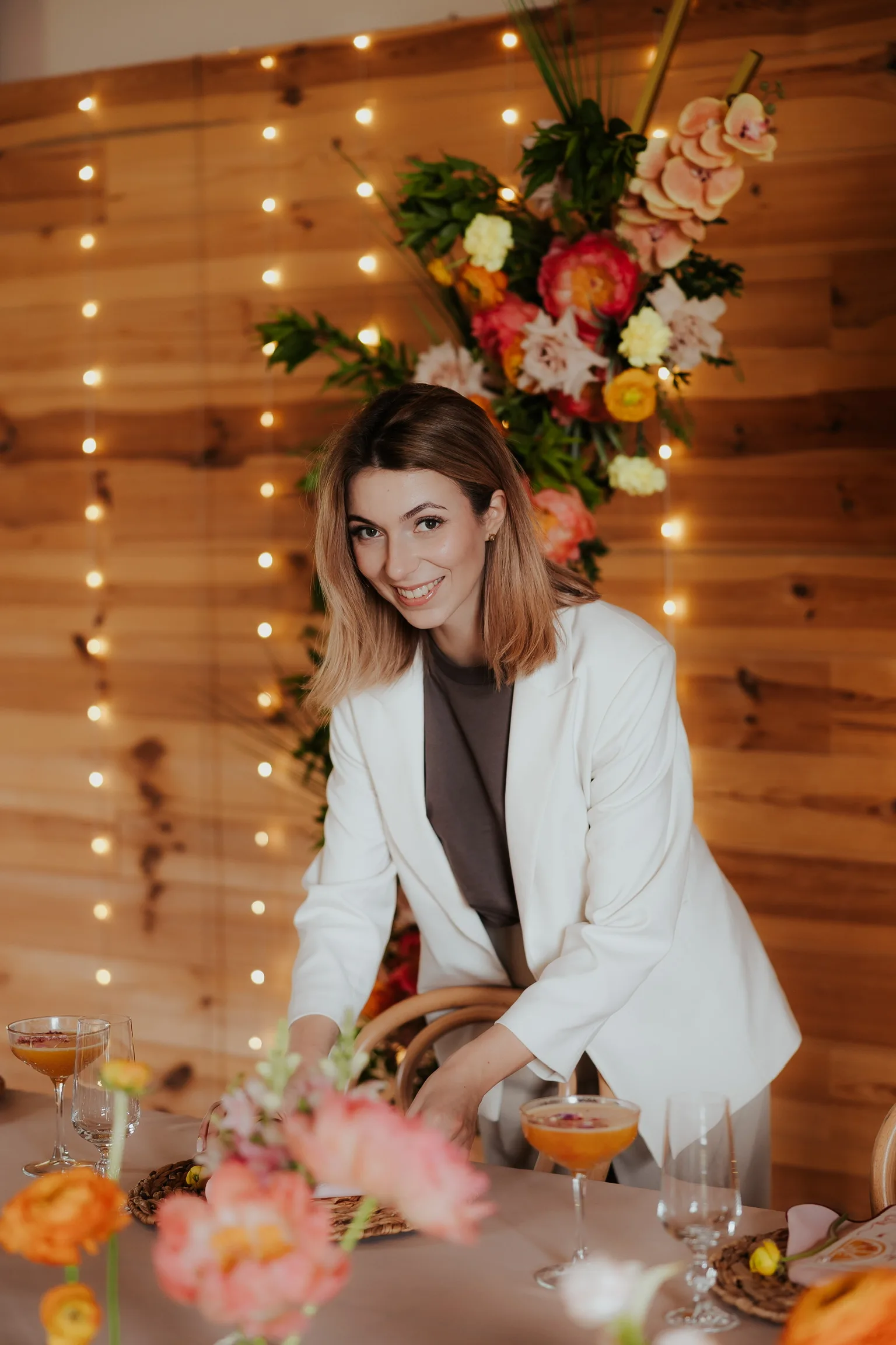 Patrycja Dalecka podczas organizacji i koordynacji ślubu